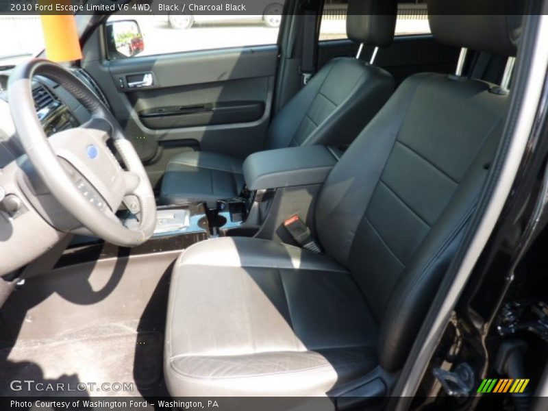 Black / Charcoal Black 2010 Ford Escape Limited V6 4WD