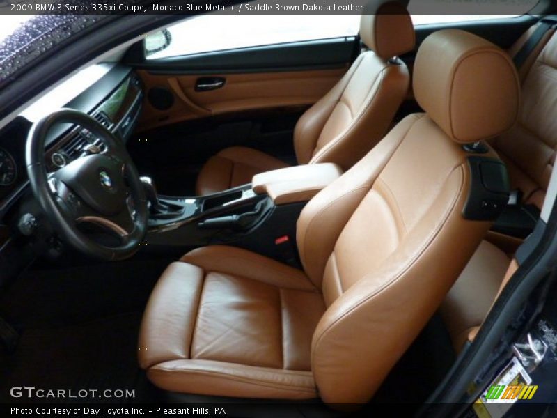  2009 3 Series 335xi Coupe Saddle Brown Dakota Leather Interior