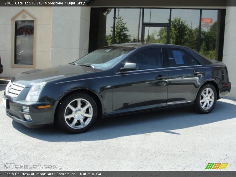 Moonstone / Light Gray 2005 Cadillac STS V8