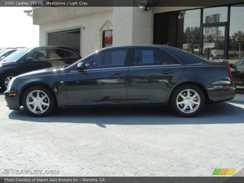 Moonstone / Light Gray 2005 Cadillac STS V8