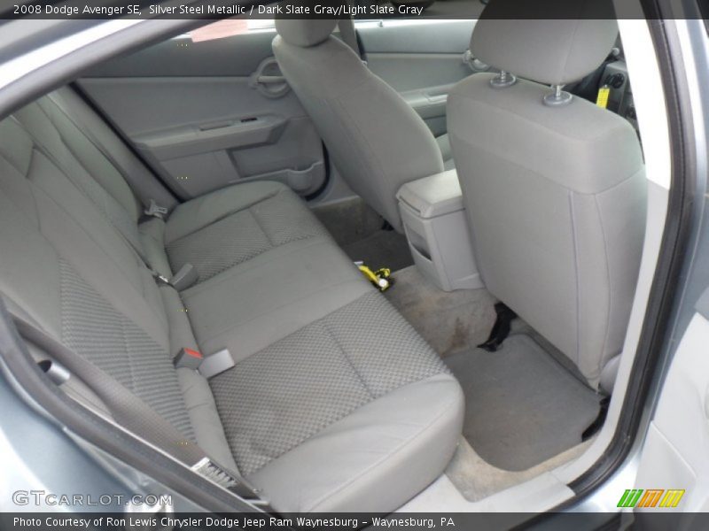 Silver Steel Metallic / Dark Slate Gray/Light Slate Gray 2008 Dodge Avenger SE