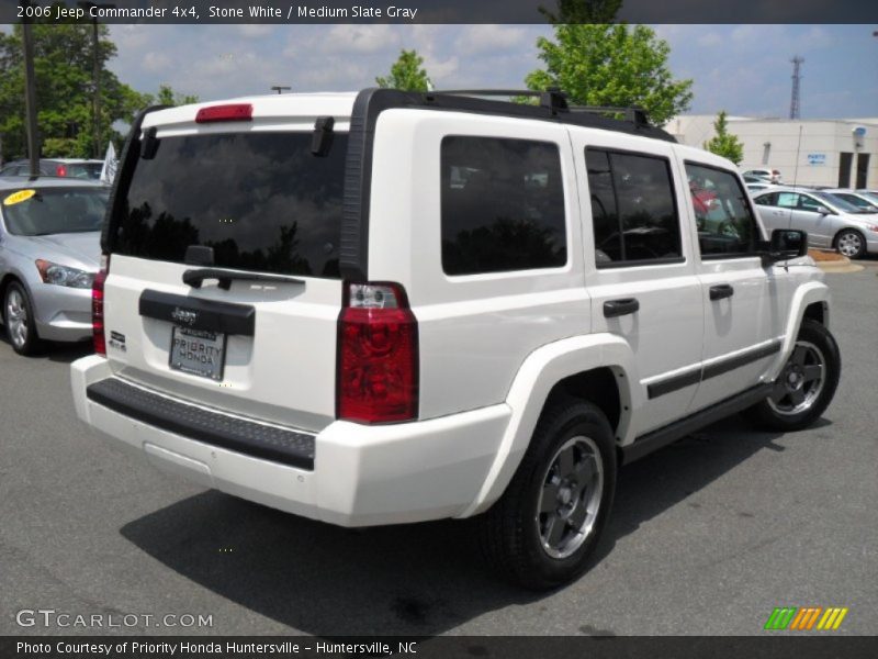 Stone White / Medium Slate Gray 2006 Jeep Commander 4x4