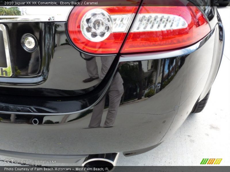 Ebony Black / Caramel 2010 Jaguar XK XK Convertible