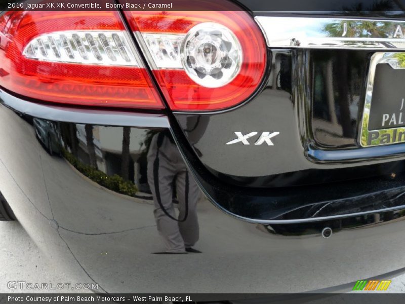 Ebony Black / Caramel 2010 Jaguar XK XK Convertible