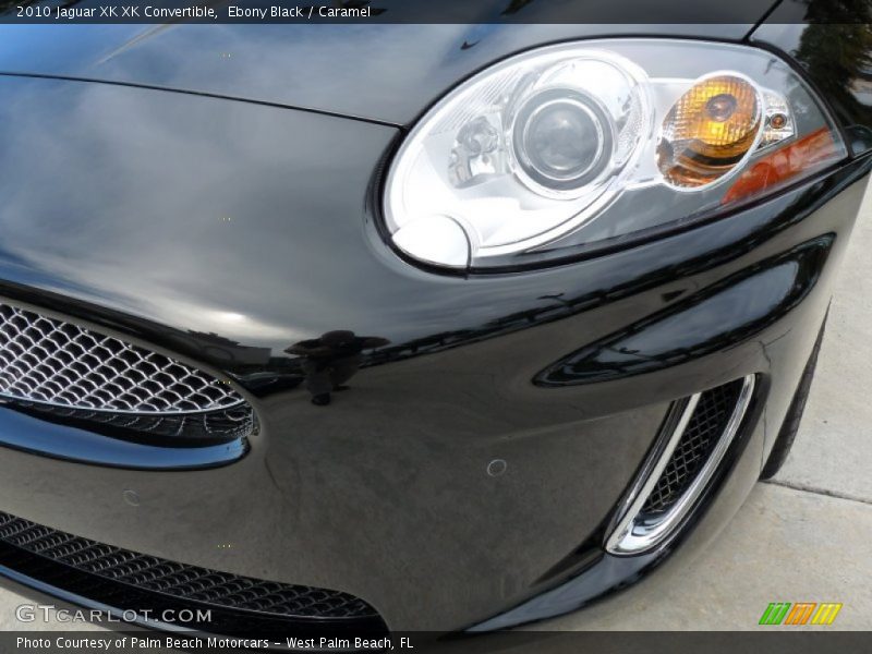 Ebony Black / Caramel 2010 Jaguar XK XK Convertible