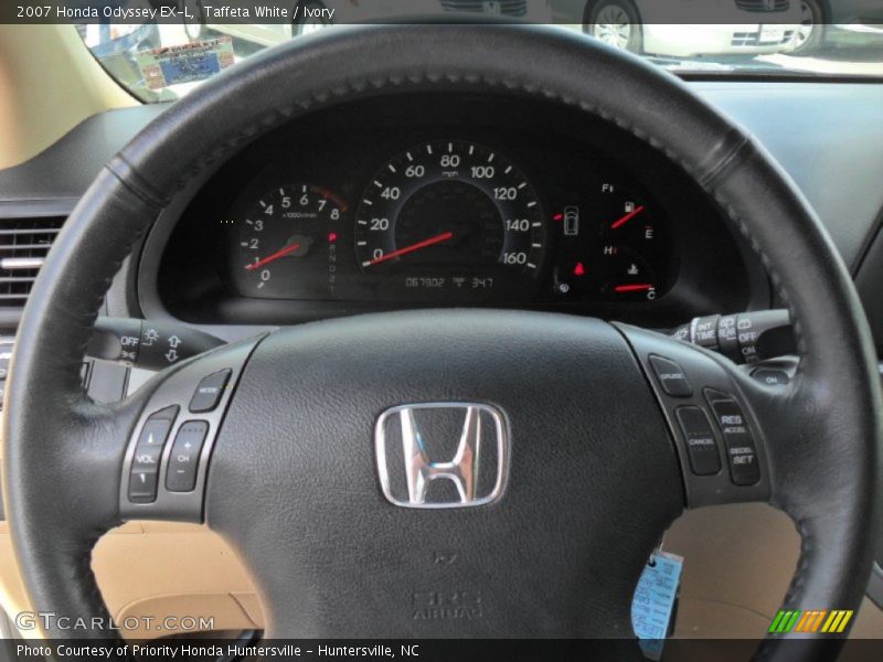 Taffeta White / Ivory 2007 Honda Odyssey EX-L