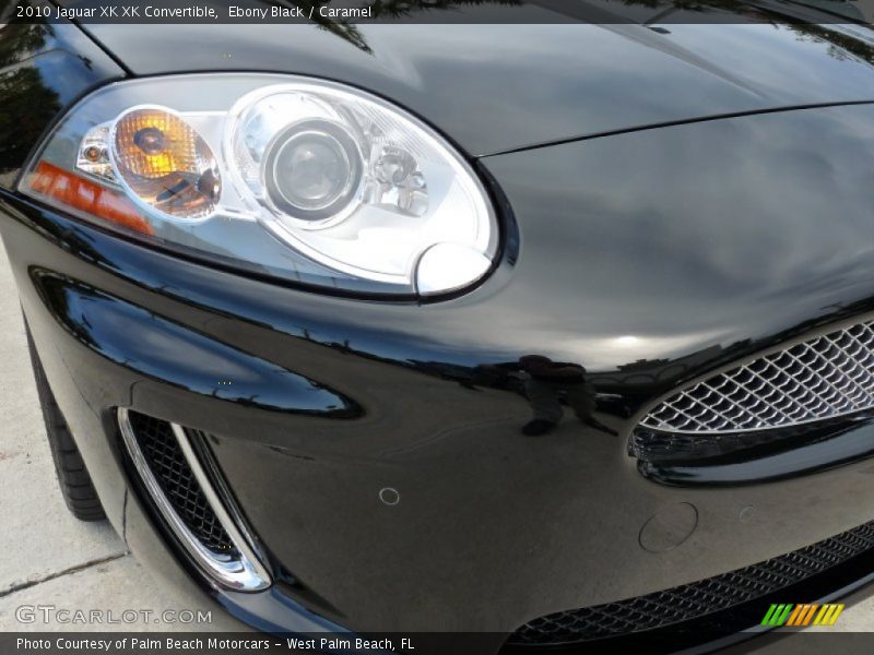 Ebony Black / Caramel 2010 Jaguar XK XK Convertible