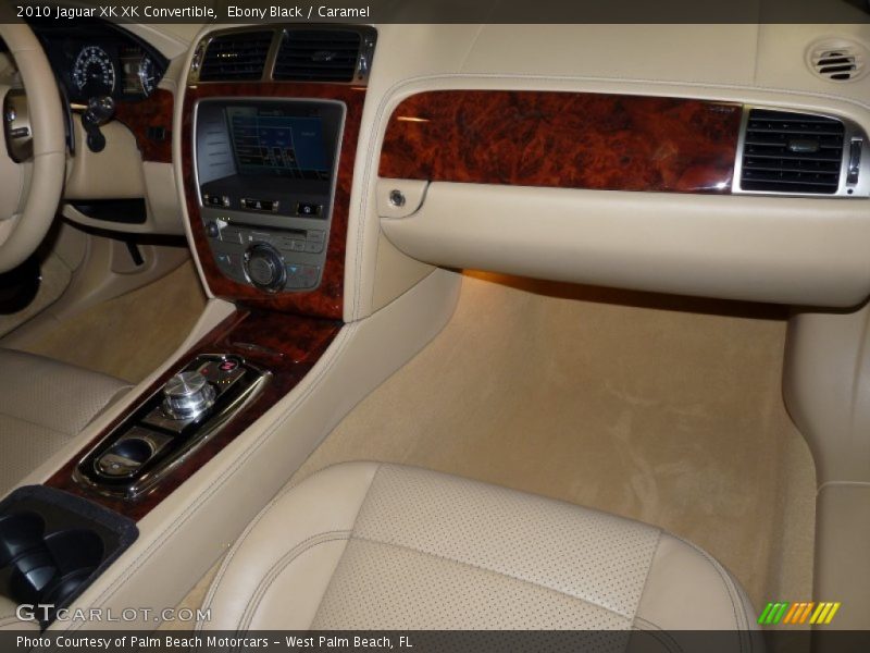 Ebony Black / Caramel 2010 Jaguar XK XK Convertible