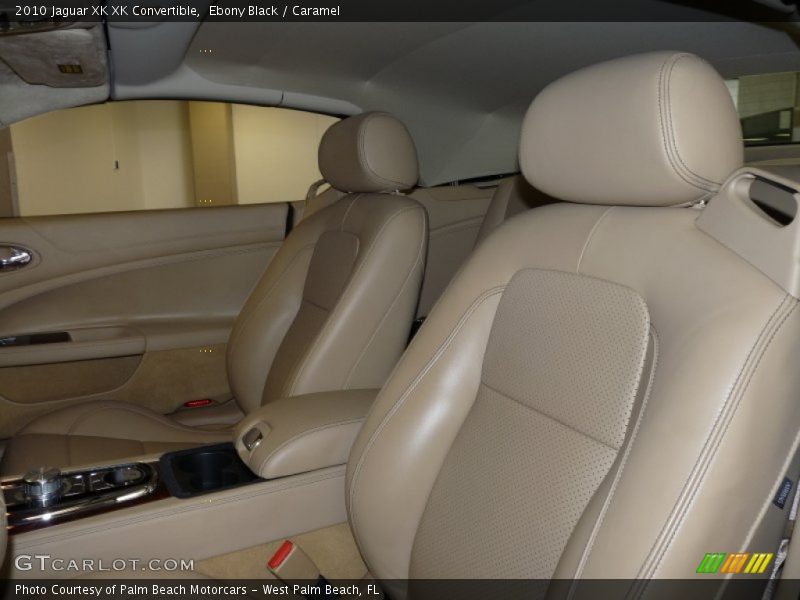Ebony Black / Caramel 2010 Jaguar XK XK Convertible