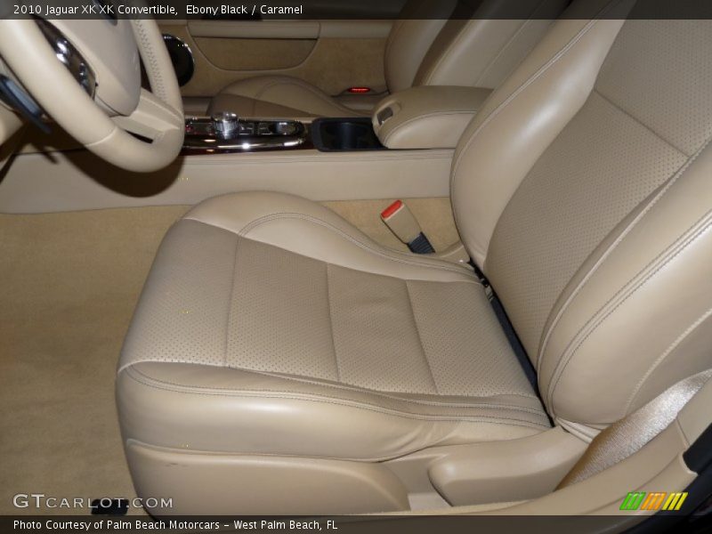 Ebony Black / Caramel 2010 Jaguar XK XK Convertible