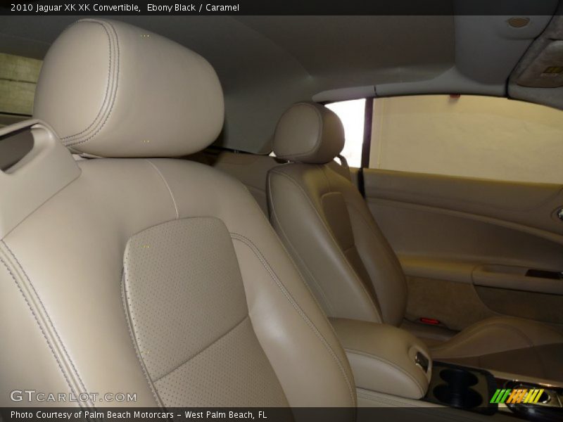 Ebony Black / Caramel 2010 Jaguar XK XK Convertible