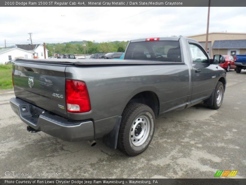 Mineral Gray Metallic / Dark Slate/Medium Graystone 2010 Dodge Ram 1500 ST Regular Cab 4x4