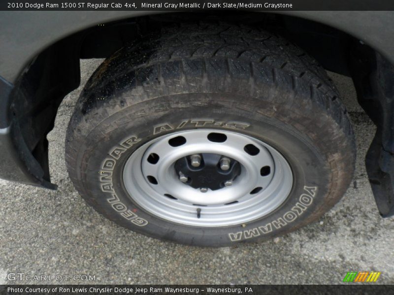 Mineral Gray Metallic / Dark Slate/Medium Graystone 2010 Dodge Ram 1500 ST Regular Cab 4x4