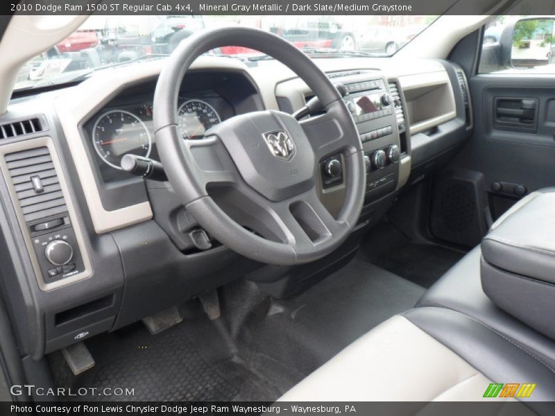 Dark Slate/Medium Graystone Interior - 2010 Ram 1500 ST Regular Cab 4x4 