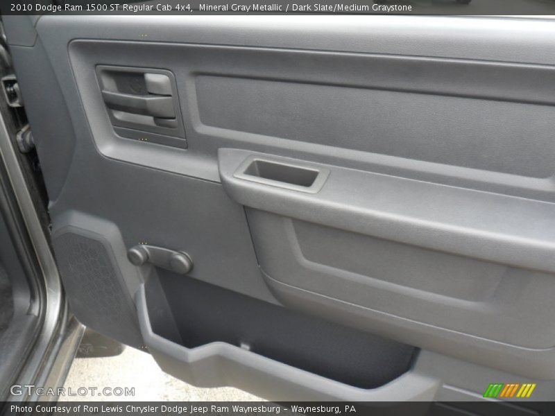 Mineral Gray Metallic / Dark Slate/Medium Graystone 2010 Dodge Ram 1500 ST Regular Cab 4x4