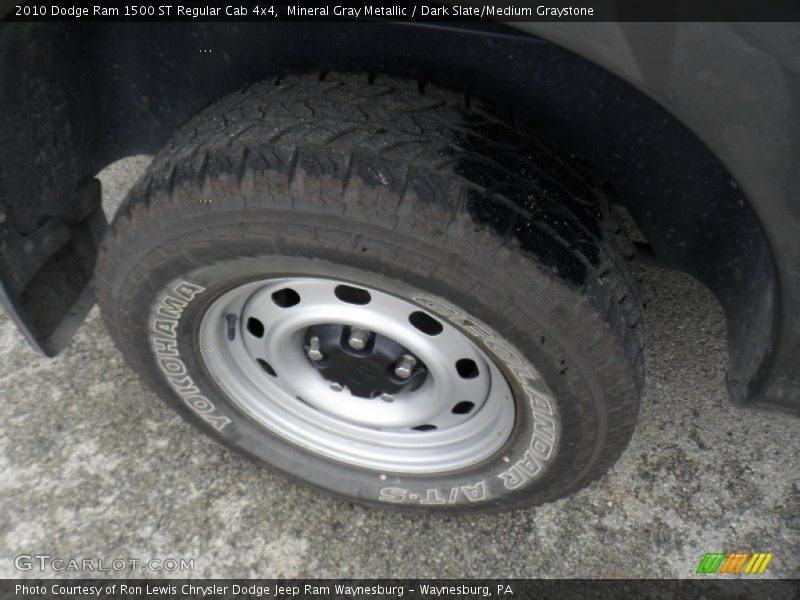 Mineral Gray Metallic / Dark Slate/Medium Graystone 2010 Dodge Ram 1500 ST Regular Cab 4x4