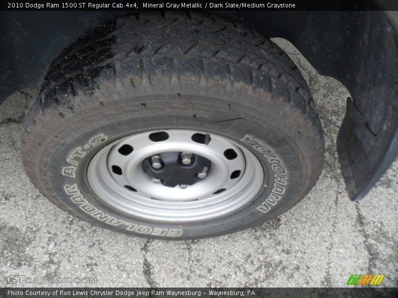 Mineral Gray Metallic / Dark Slate/Medium Graystone 2010 Dodge Ram 1500 ST Regular Cab 4x4