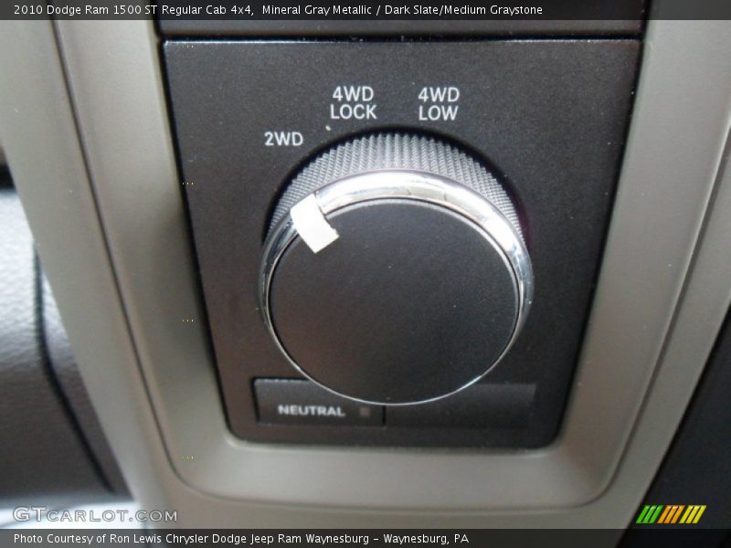 Controls of 2010 Ram 1500 ST Regular Cab 4x4