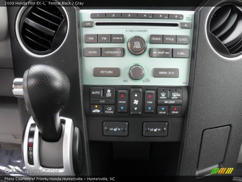 Controls of 2009 Pilot EX-L