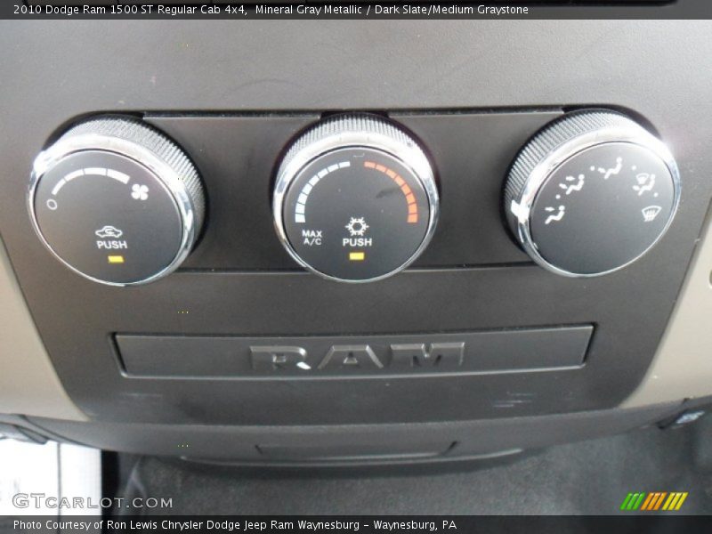 Controls of 2010 Ram 1500 ST Regular Cab 4x4