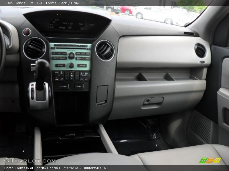 Formal Black / Gray 2009 Honda Pilot EX-L