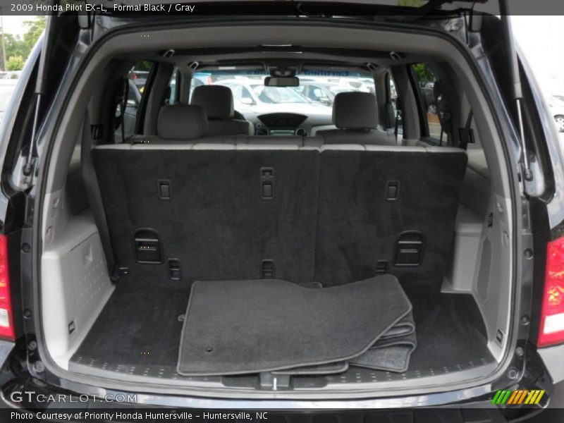 Formal Black / Gray 2009 Honda Pilot EX-L