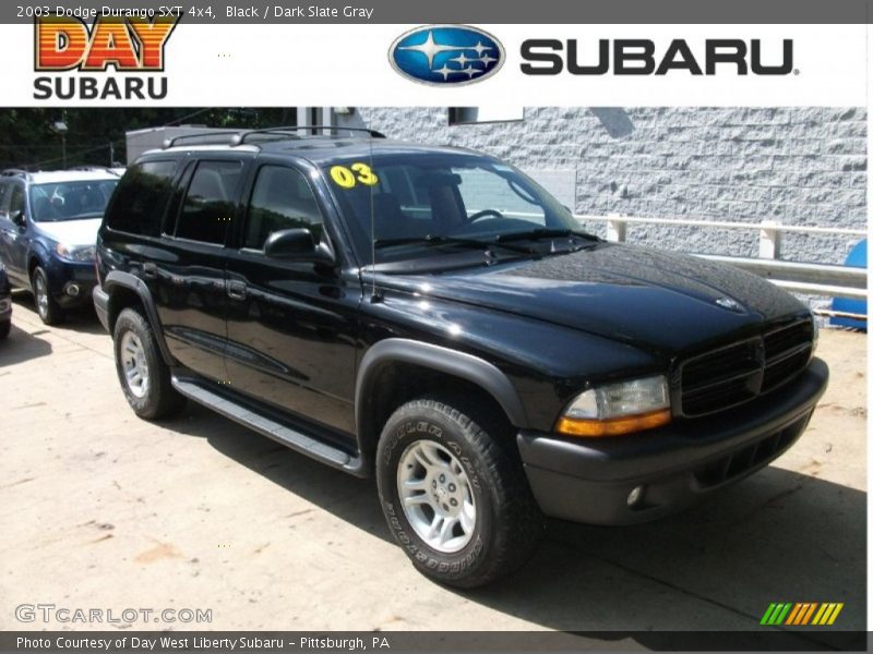 Black / Dark Slate Gray 2003 Dodge Durango SXT 4x4