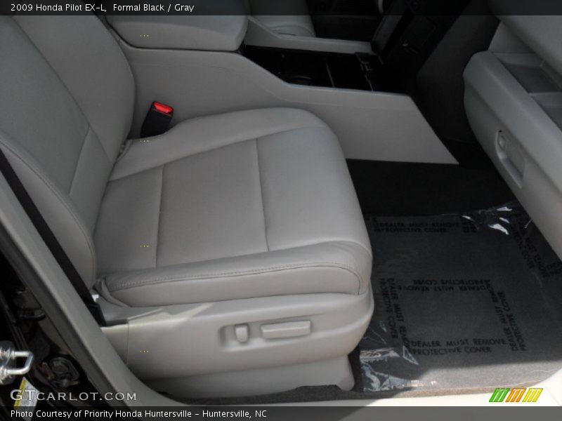 Formal Black / Gray 2009 Honda Pilot EX-L