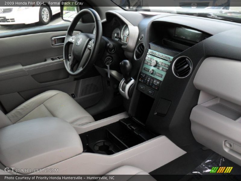  2009 Pilot EX-L Gray Interior
