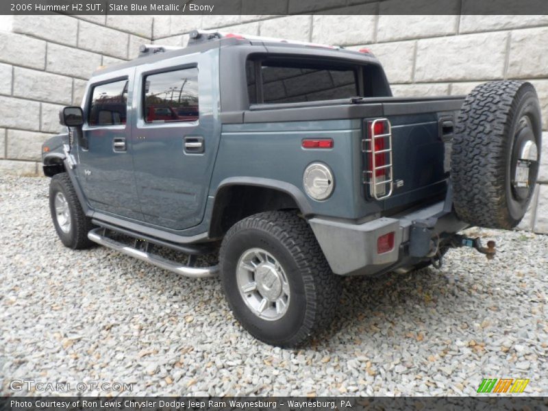 Slate Blue Metallic / Ebony 2006 Hummer H2 SUT