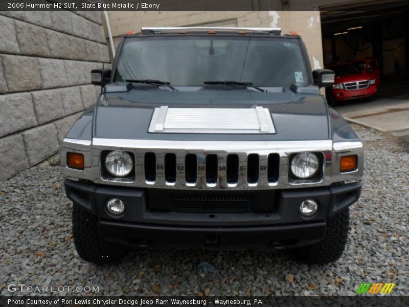 Slate Blue Metallic / Ebony 2006 Hummer H2 SUT