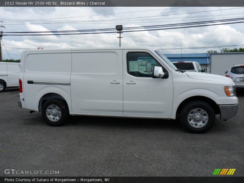  2012 NV 3500 HD SV Blizzard White