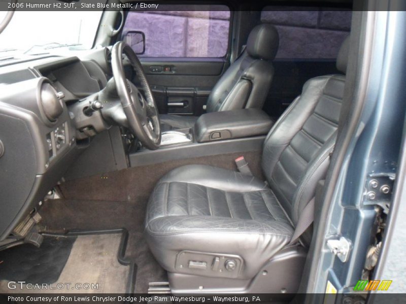 Slate Blue Metallic / Ebony 2006 Hummer H2 SUT