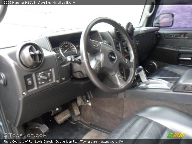 Slate Blue Metallic / Ebony 2006 Hummer H2 SUT