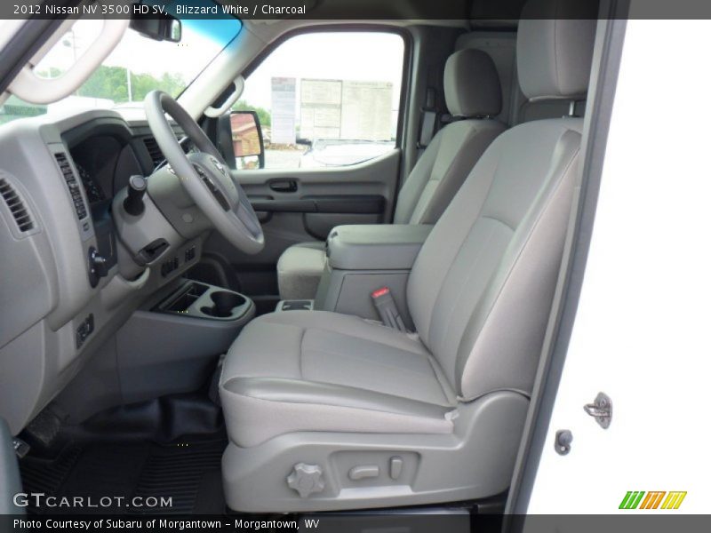  2012 NV 3500 HD SV Charcoal Interior