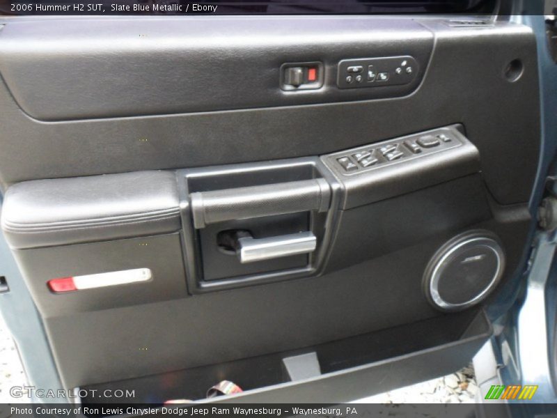 Slate Blue Metallic / Ebony 2006 Hummer H2 SUT