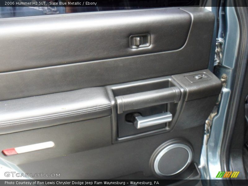 Slate Blue Metallic / Ebony 2006 Hummer H2 SUT