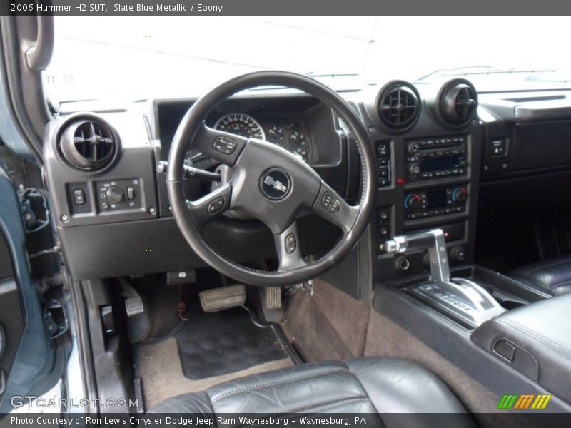 Slate Blue Metallic / Ebony 2006 Hummer H2 SUT