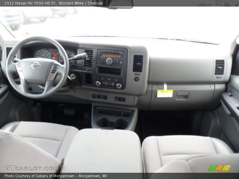 Blizzard White / Charcoal 2012 Nissan NV 3500 HD SV