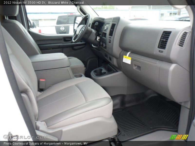  2012 NV 3500 HD SV Charcoal Interior