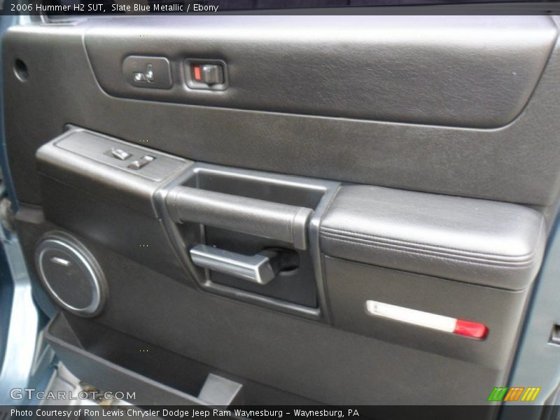 Slate Blue Metallic / Ebony 2006 Hummer H2 SUT