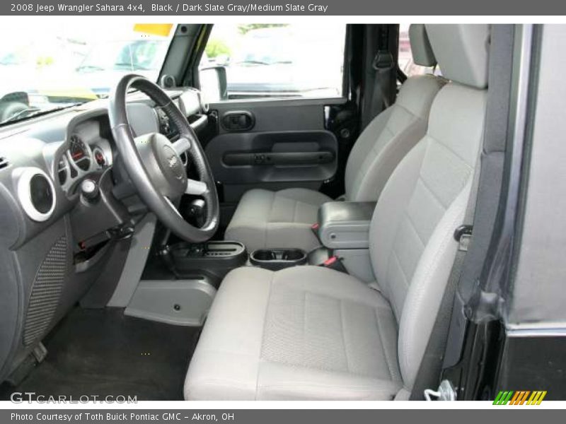 Black / Dark Slate Gray/Medium Slate Gray 2008 Jeep Wrangler Sahara 4x4