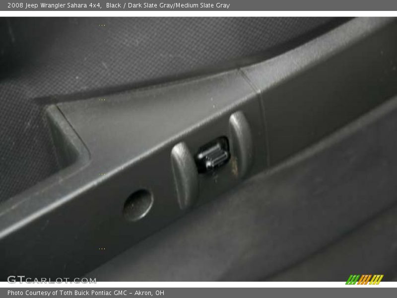 Black / Dark Slate Gray/Medium Slate Gray 2008 Jeep Wrangler Sahara 4x4