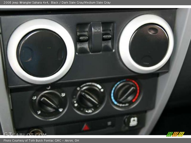 Black / Dark Slate Gray/Medium Slate Gray 2008 Jeep Wrangler Sahara 4x4