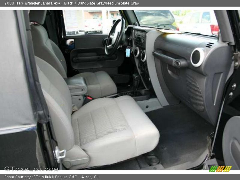 Black / Dark Slate Gray/Medium Slate Gray 2008 Jeep Wrangler Sahara 4x4