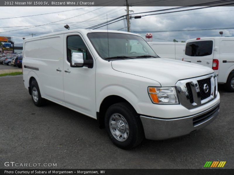 Front 3/4 View of 2012 NV 1500 SV
