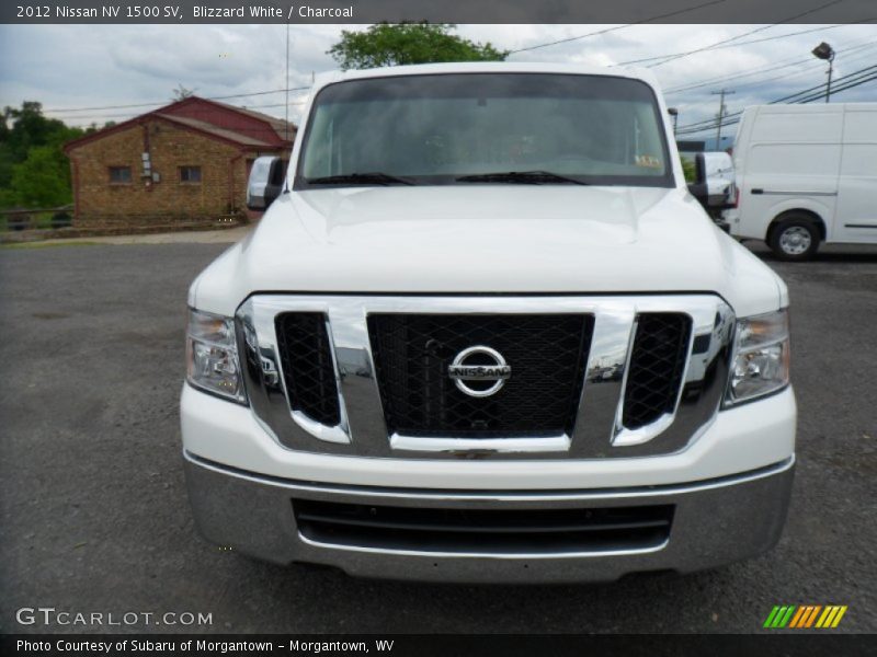Blizzard White / Charcoal 2012 Nissan NV 1500 SV