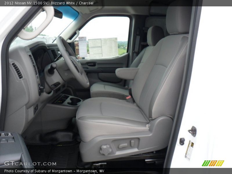 Blizzard White / Charcoal 2012 Nissan NV 1500 SV