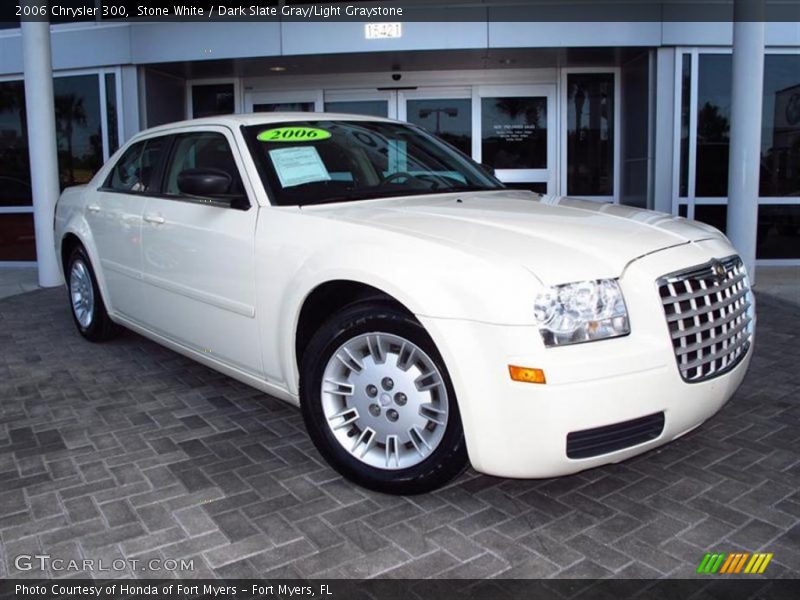 Stone White / Dark Slate Gray/Light Graystone 2006 Chrysler 300