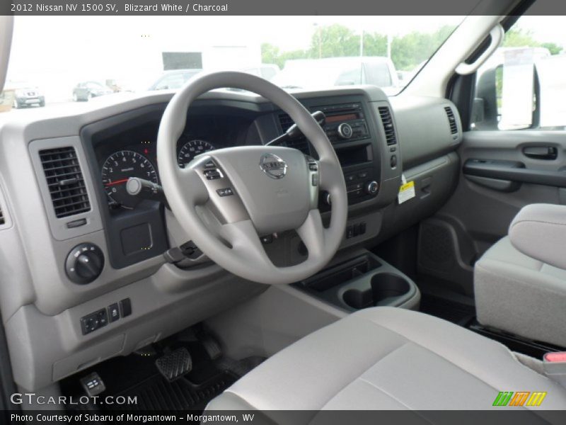  2012 NV 1500 SV Charcoal Interior